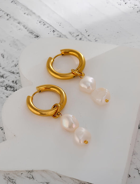 Tears of the Sea Pearl Earrings