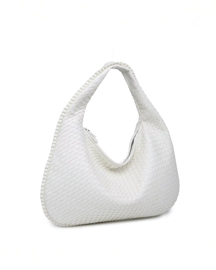 Large Woven Boho Tote Bag