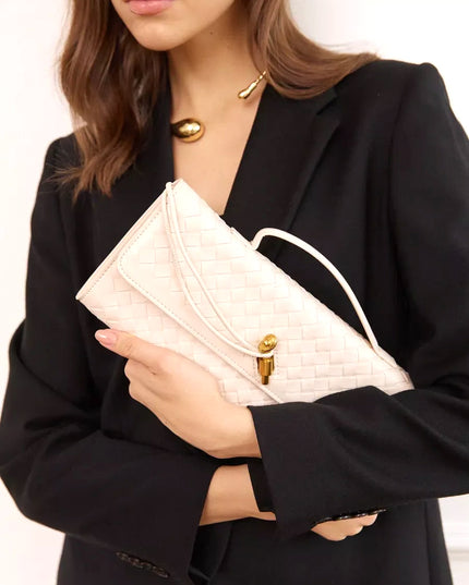 The Tessuta Woven Clutch Bag