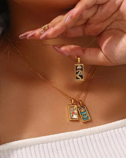The Tarot Card Necklace