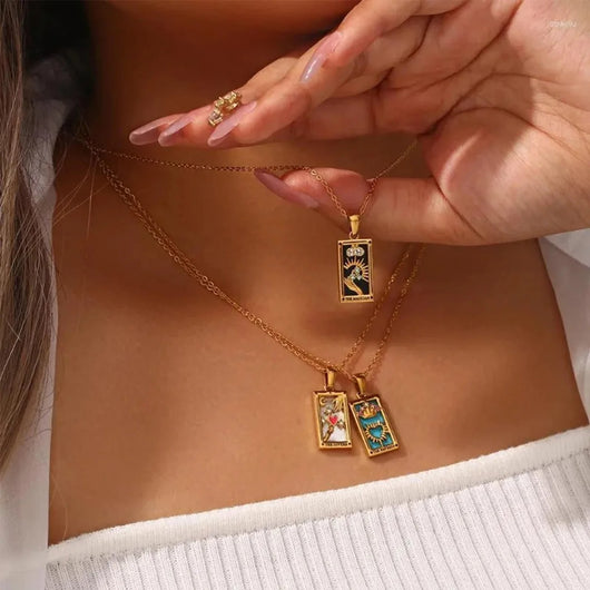 The Tarot Card Necklace