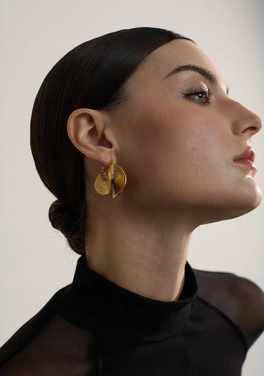 Spiral Flow Earrings