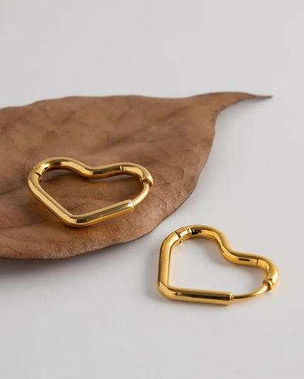 Lover's Loop Heart Earrings