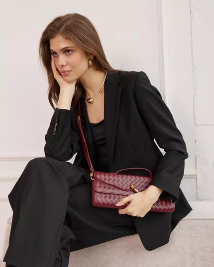 The Tessuta Woven Clutch Bag