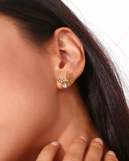 Wings of Grace Butterfly Studs