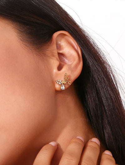 Wings of Grace Butterfly Studs