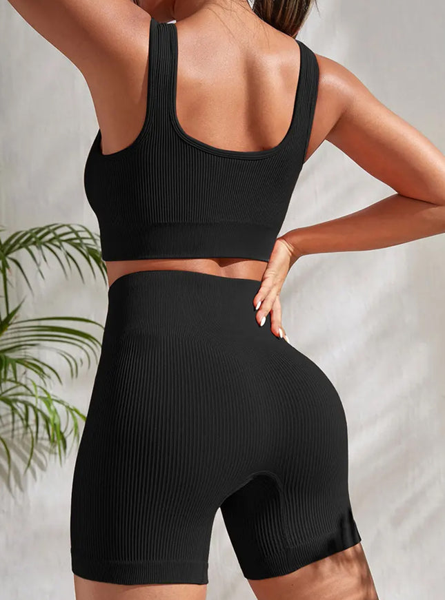 Essential Ribbed Seamless Yoga Set