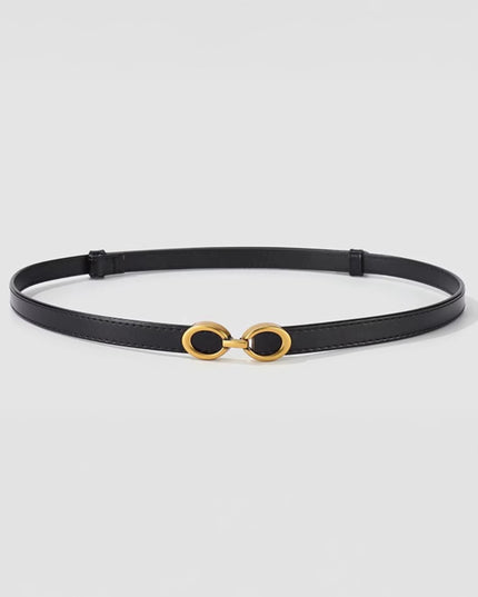 The Gabrielle Adjustable Leather Belt
