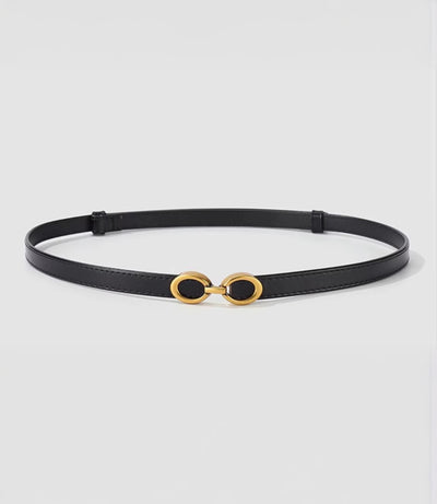 The Gabrielle Adjustable Leather Belt