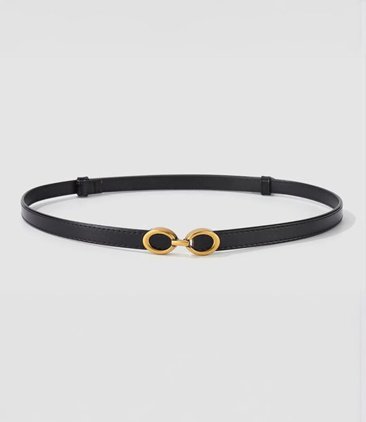 The Gabrielle Adjustable Leather Belt