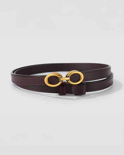 The Gabrielle Adjustable Leather Belt