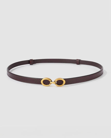 The Gabrielle Adjustable Leather Belt