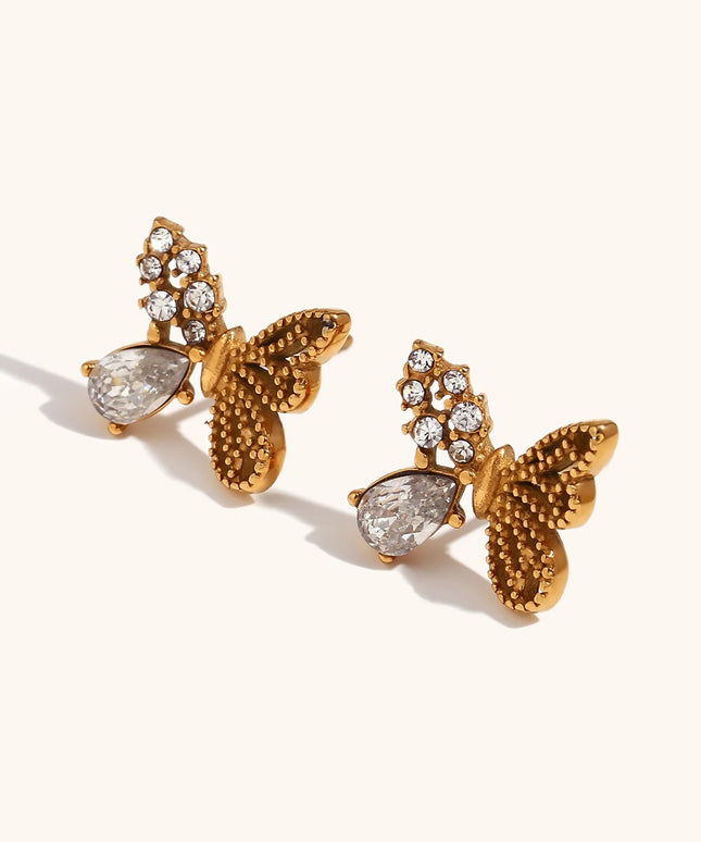 Wings of Grace Butterfly Studs