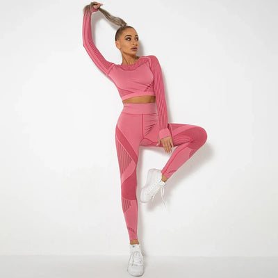Meshed Support Active Crop Top