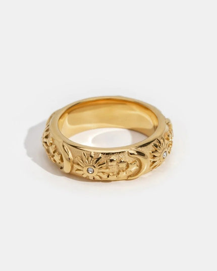Celestial Gold Ring