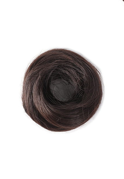 Sleek & Straight Volume Bun Hair Scrunchie