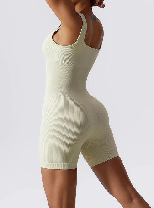 Ultra Sculpting Ribbed Unitard