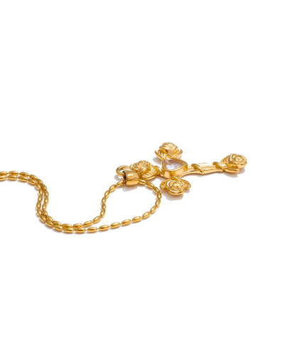 Heart & Thorn Crucifix Necklace
