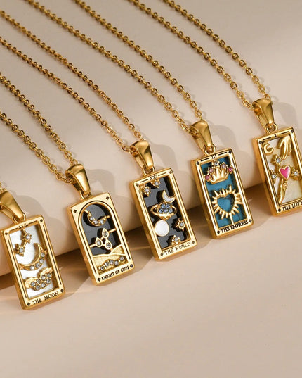 The Tarot Card Necklace