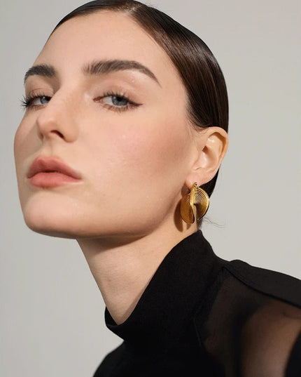 Spiral Flow Earrings