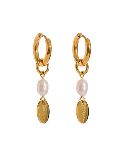 Pearl on the Vine Earrings