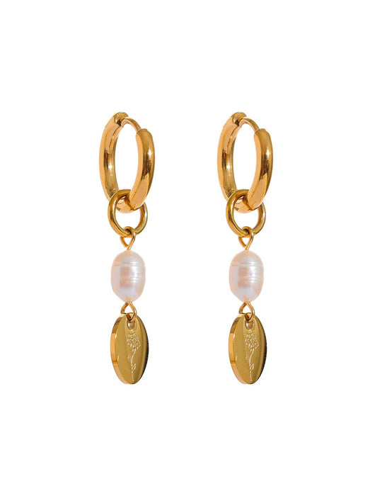 Pearl on the Vine Earrings