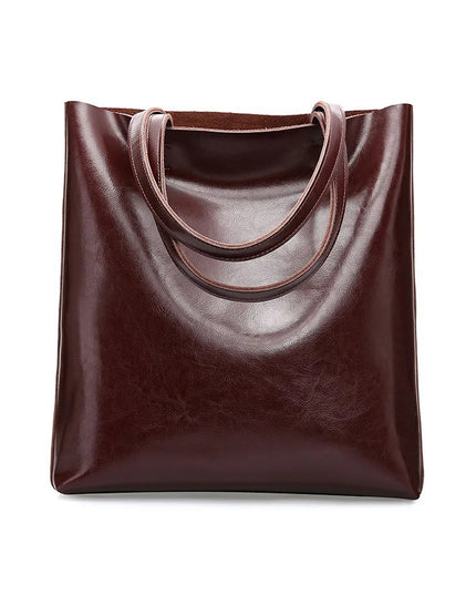 The Belfair Leather Tote Bag