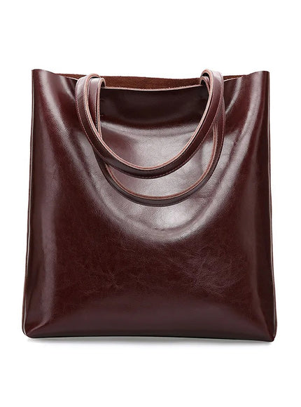 The Belfair Leather Tote Bag