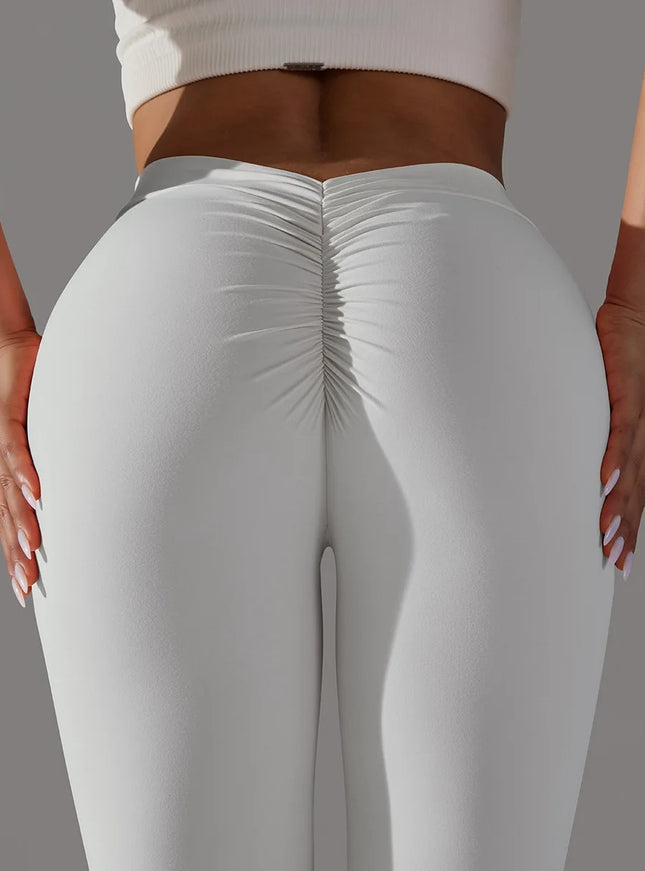 V-Back High Waisted Leggings