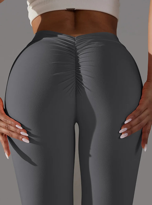 V-Back High Waisted Leggings