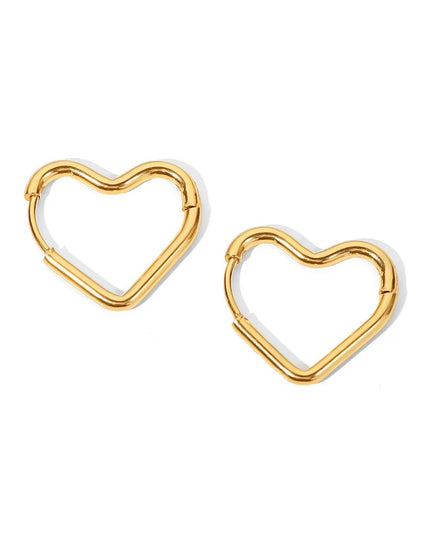 Lover's Loop Heart Earrings