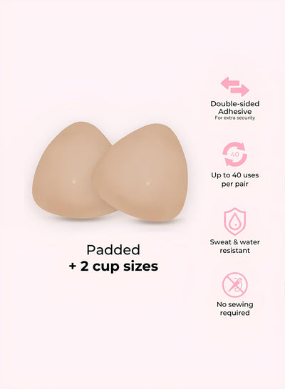 The Bombshell Boost Sticky Bra Inserts