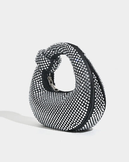 The Colette Mini Rhinestone-Embellished Top Handle Bag