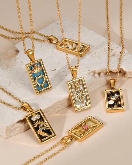 The Tarot Card Necklace