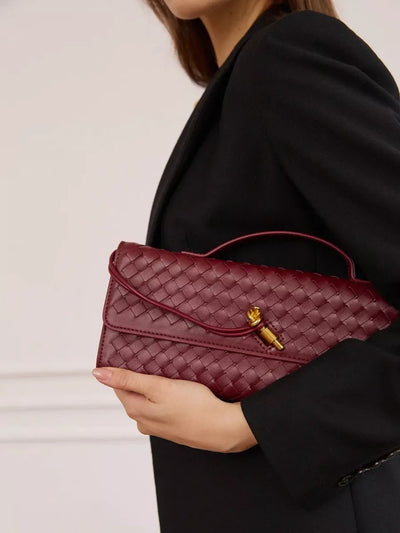 The Tessuta Woven Clutch Bag