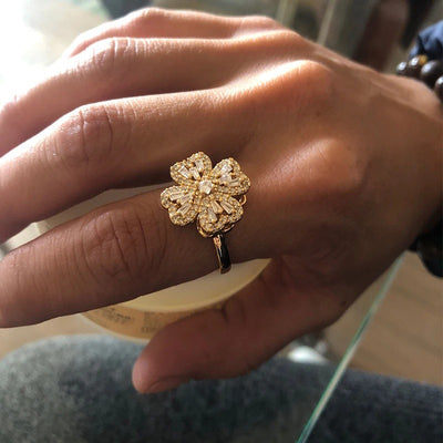 Clover Calming Ring