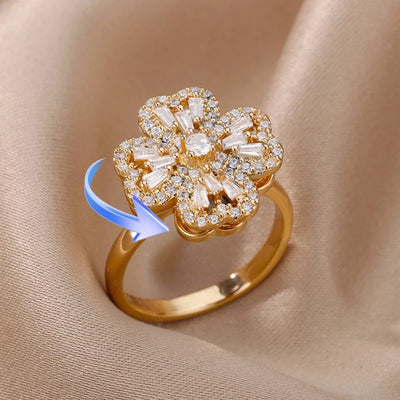 Clover Calming Ring