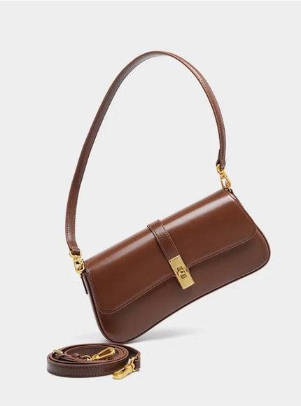 The Marielle Leather Shoulder Bag