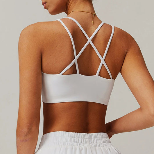 Infinity Multi-Strap Athletic Sports Bra