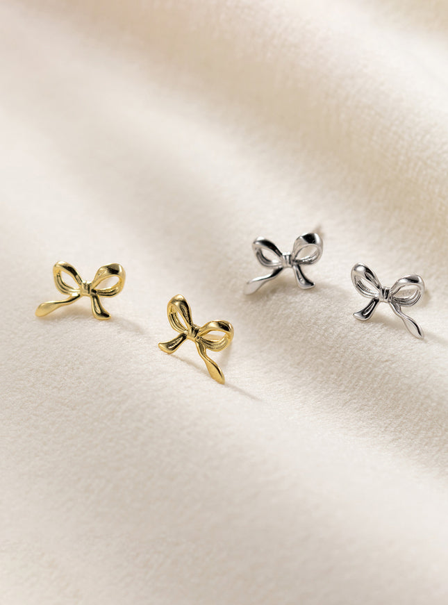 Eva Mini Bow Studs