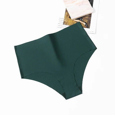 High-Waisted Seamless No-Show Underwear