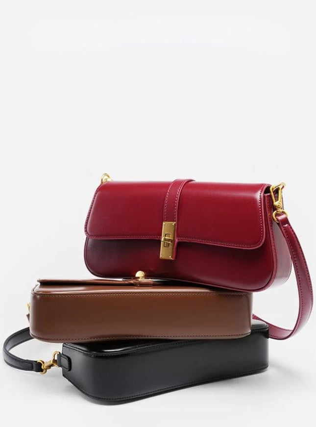 The Marielle Leather Shoulder Bag