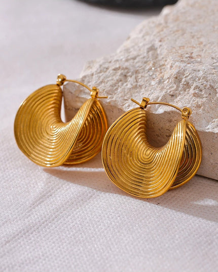 Spiral Flow Earrings