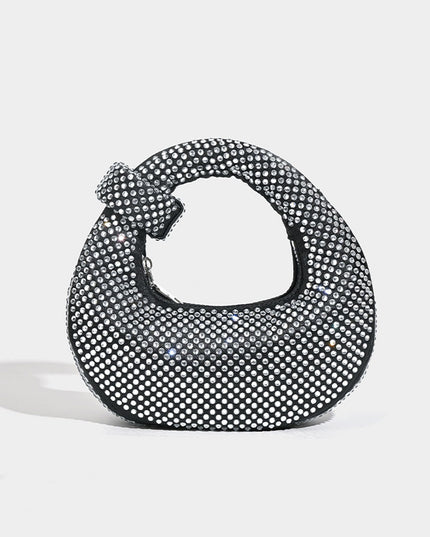 The Colette Mini Rhinestone-Embellished Top Handle Bag