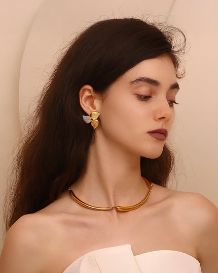 Trio in Bloom Earrings