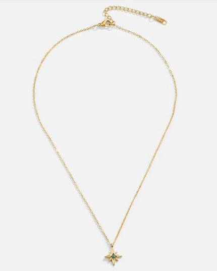 Polaris Emerald Crystal Necklace
