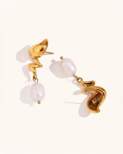 A Pearl Ignited Earrings