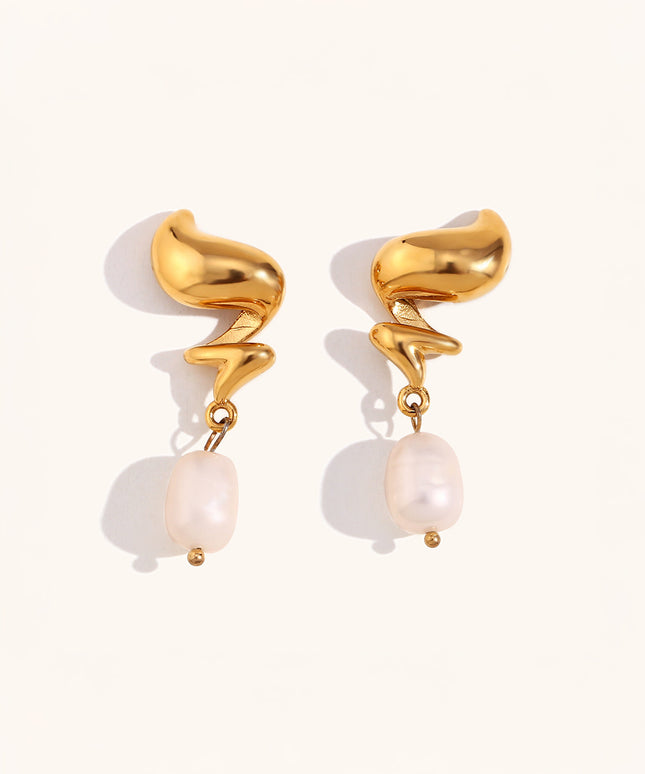 A Pearl Ignited Earrings
