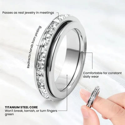 Crystal Calming Ring