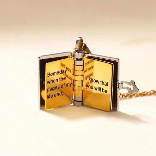 To My Granddaughter - Chapter Book Necklace